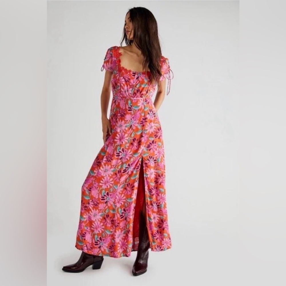 Free People Pippa Midi Dress Size Large